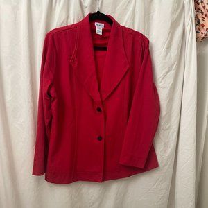Candy Apple Red Blazer